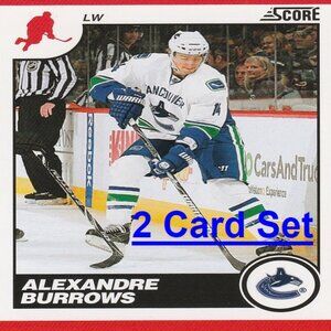 Alexandre Burrows Hockey Card Collection